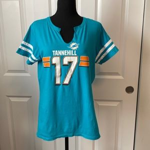 NFL Dolphins shirt. This is a gently used shirt. Size XL.